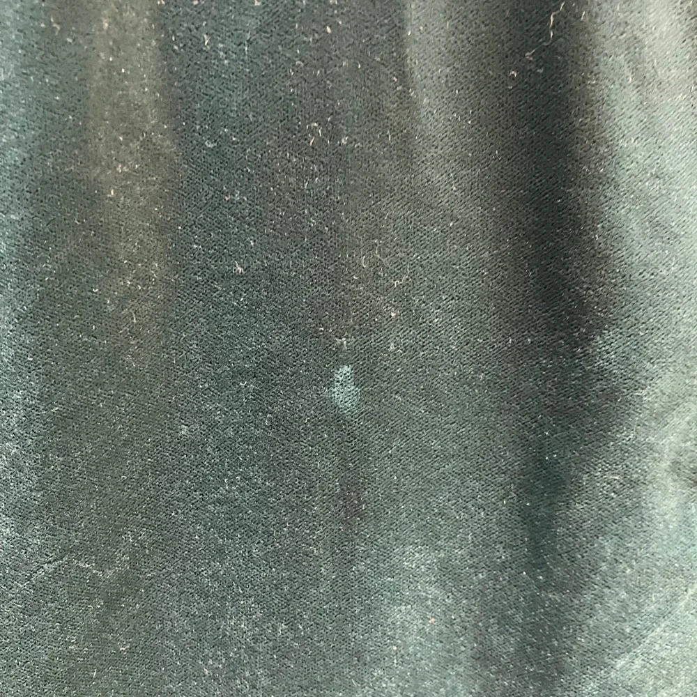 J. Crew Forest Green Velvet Shift Dress Sheer Long Sleeve Mini CE630 6 NWT Flaws